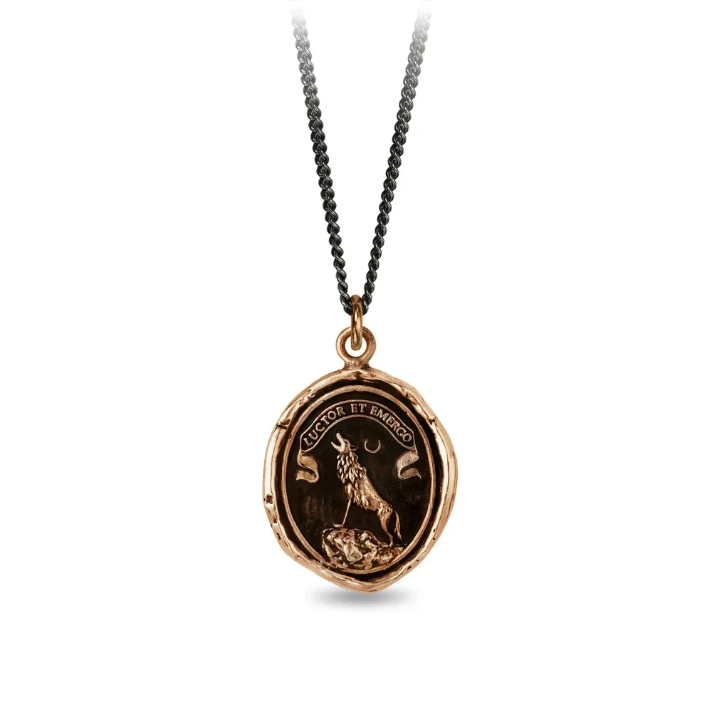 Волк "Борюсь и поднимаюсь" BRONZE