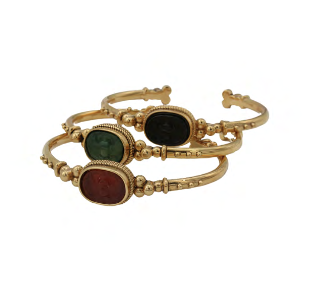 Браслет Zana Скарабей CARNELIAN