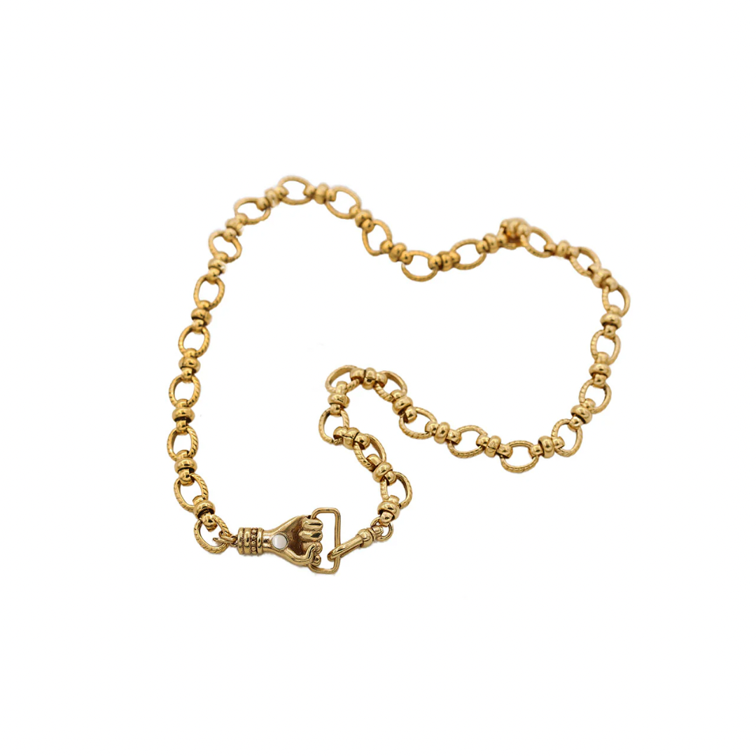 Колье с широкой цепью Sacha