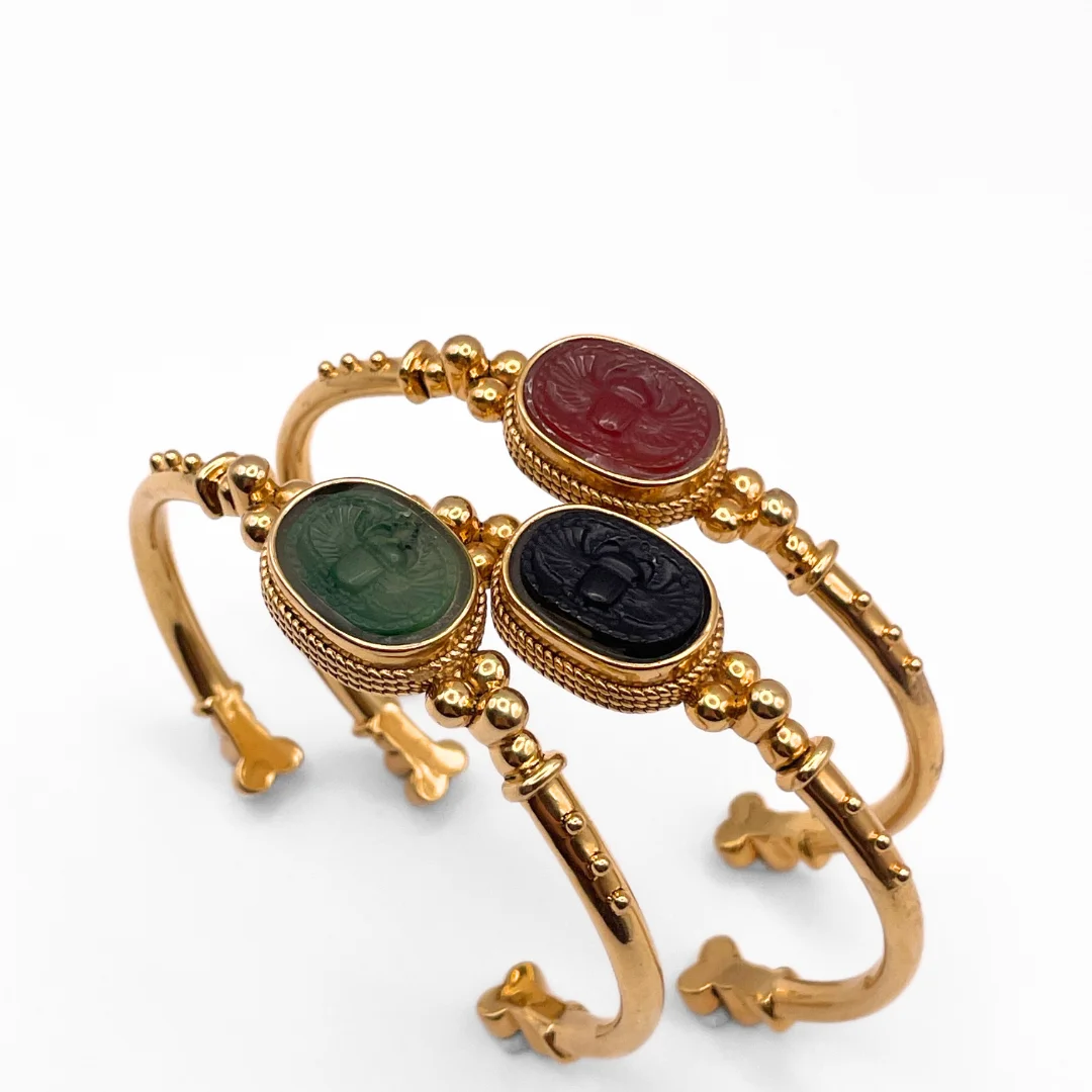 Браслет Zana Скарабей CARNELIAN