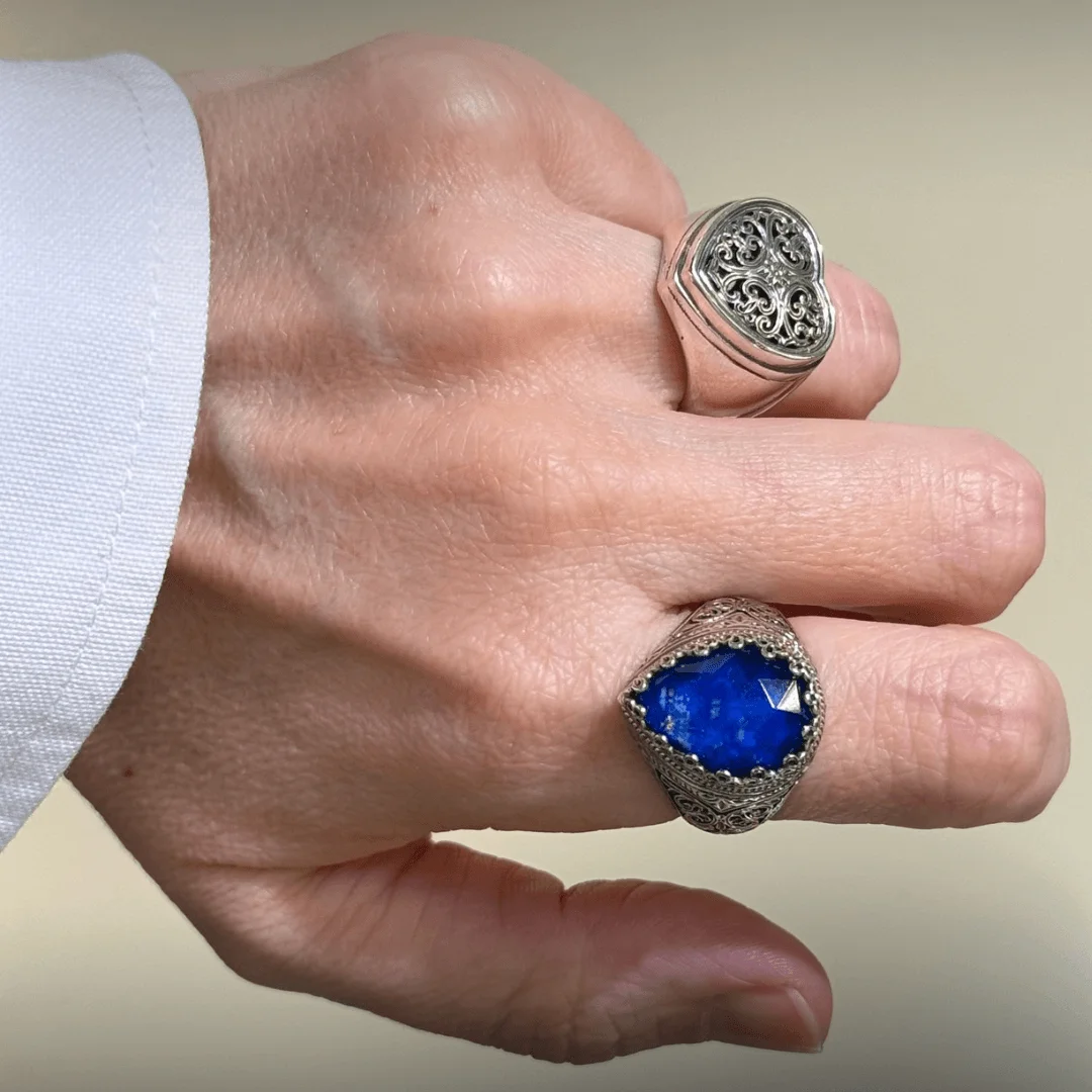 Кольцо DROP APATITE
