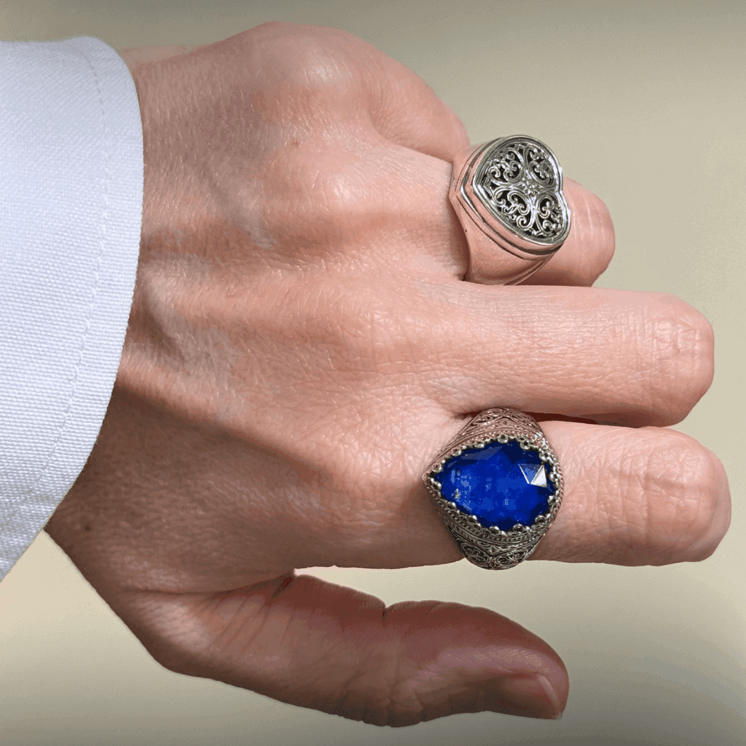 Кольцо DROP APATITE