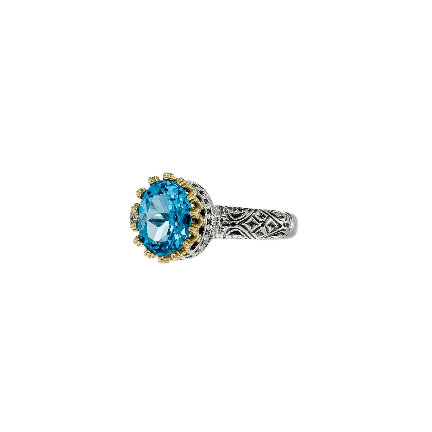 Кольцо Корона TOPAZ