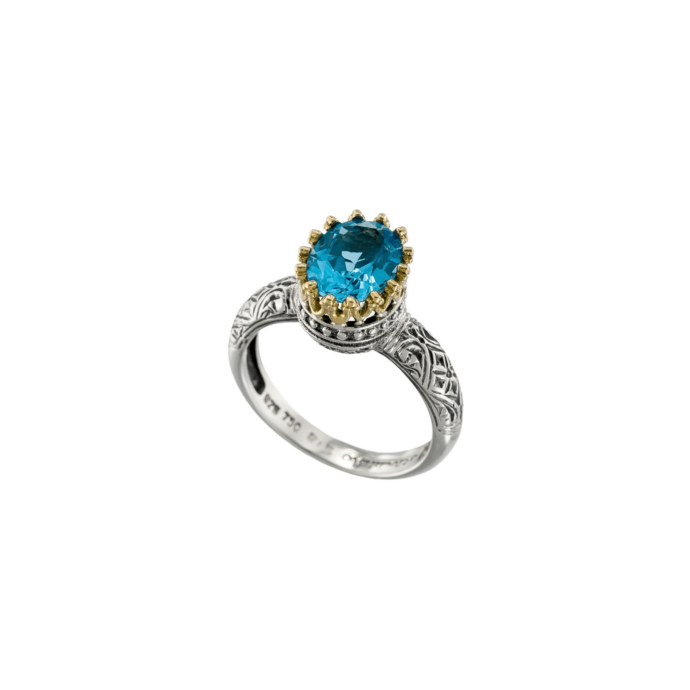 Кольцо Корона TOPAZ