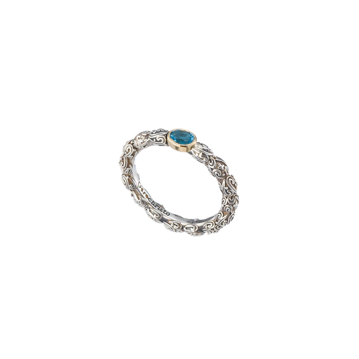 Кольцо Эдем OVAL TOPAZ